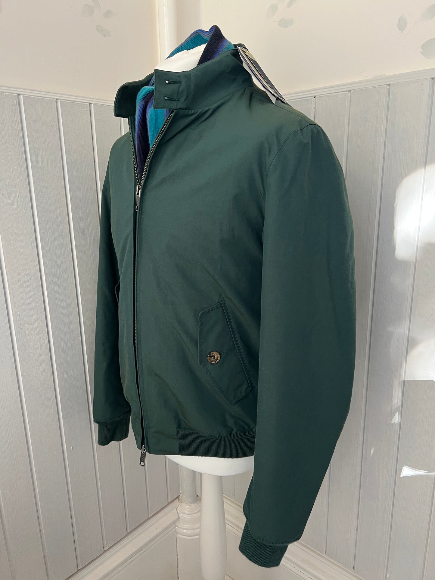 THE G9: THE ONE AND ONLY ORIGINAL HARRINGTON JACKET in Racing Green, Size 42