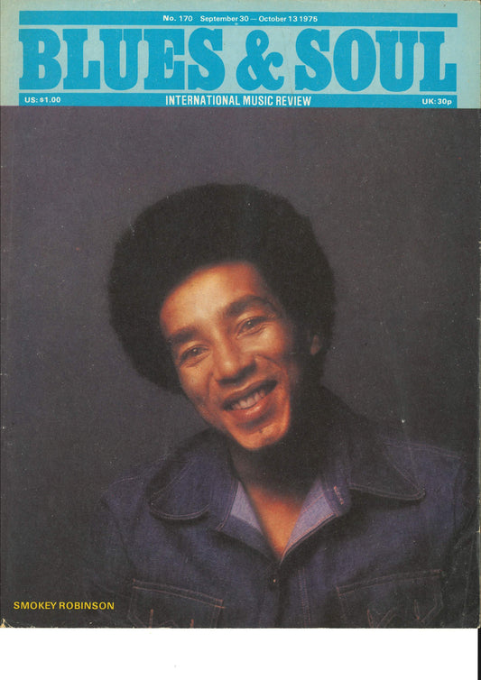 BLUES & SOUL - International Music Review - No. 170 September 30 - October 13 1975